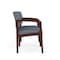 Lesro Lenox 2 Seat Tandem Seating W/ Arm, 44 in W 26 in L 31.5 in H LW2103 - alternate 2